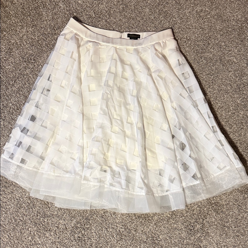 Elegant White Skirt